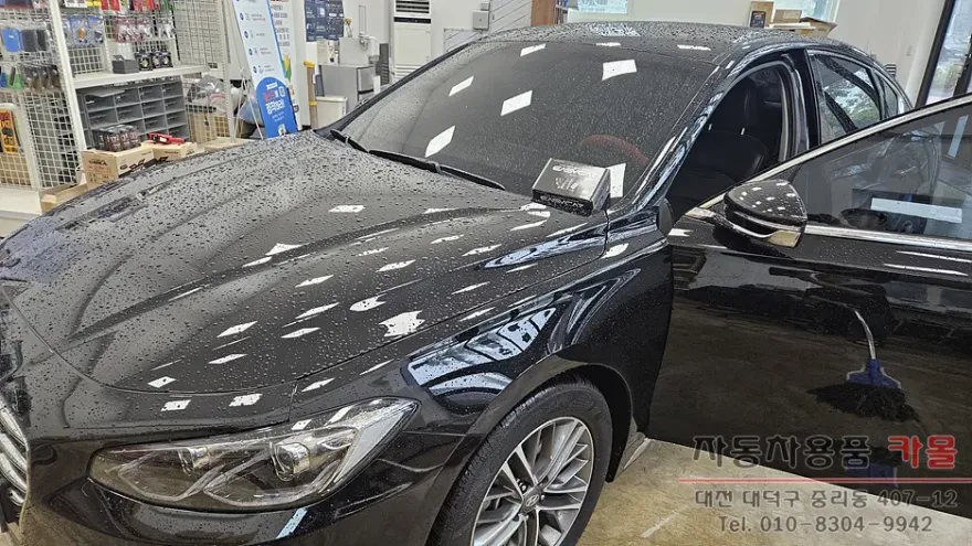 Hyundai Grandeur IG oem options installation result
