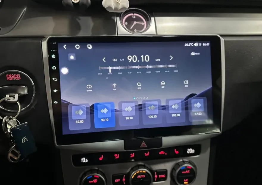 Volkswagen CCのAndroid Auto・CarPlay取付事例 施工写真 4-2