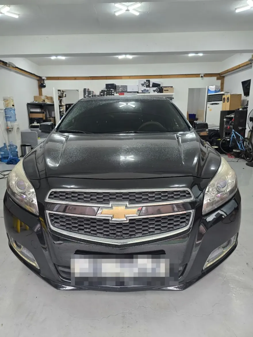 Chevrolet Malibu android head unit installation result