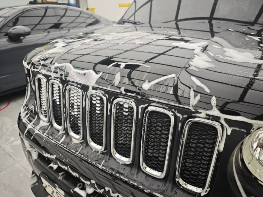 Jeep RenegadeのマットPPF施工事例|費用目安と仕上がり 施工写真 2-3