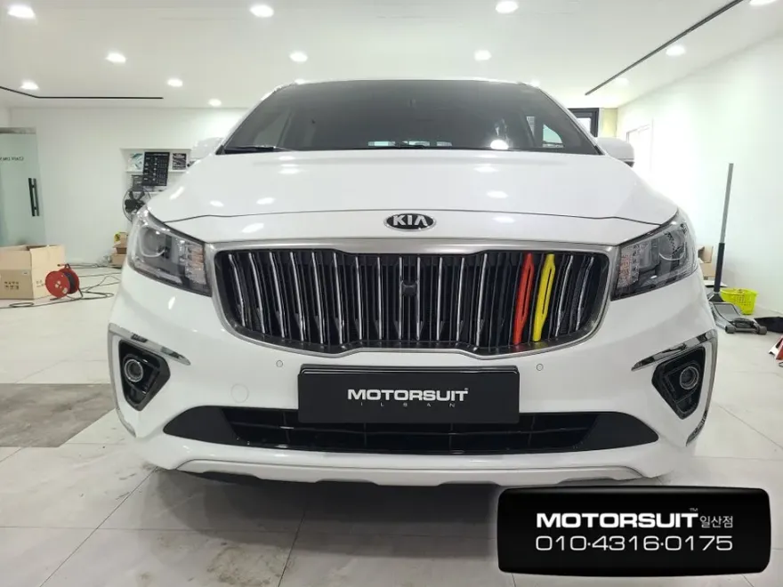 Kia Carnival 4th Gen body kit installation result