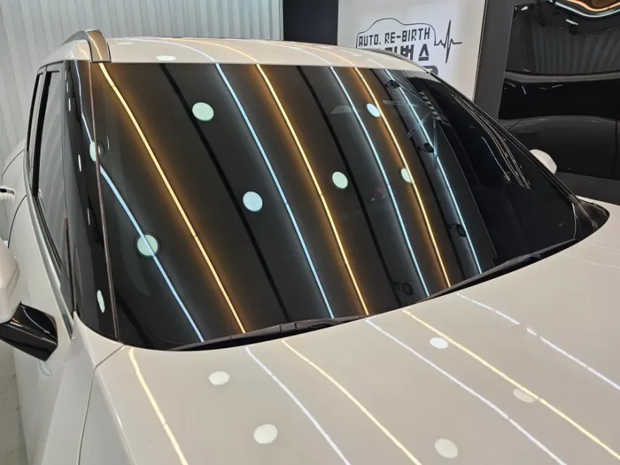 Kia EV9のカーフィルム施工事例|費用目安と仕上がり 施工写真 1-3