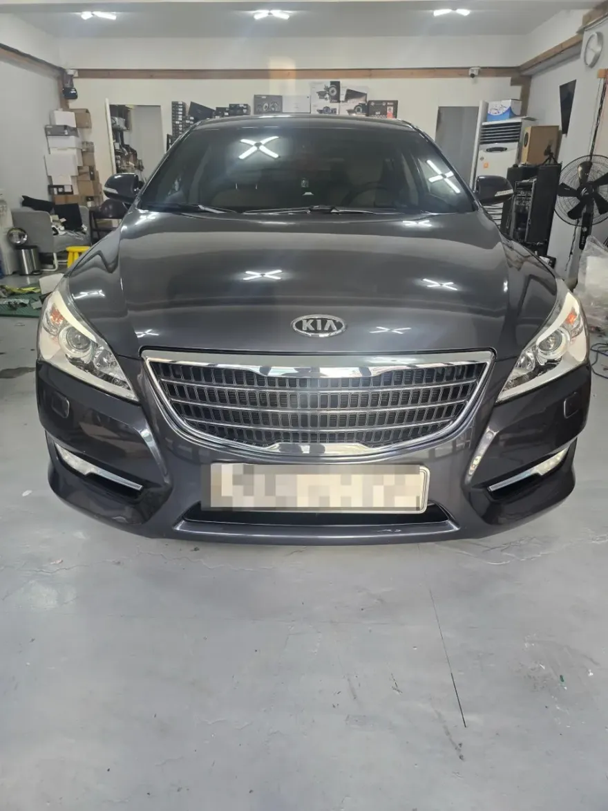 Kia K7 android head unit installation result