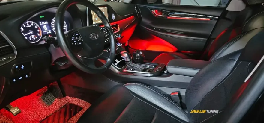 Hyundai Grandeur IG ambient lighting - Hyundai Grandeur IG Ambient Lighting Review: Cost & Results photo 3
