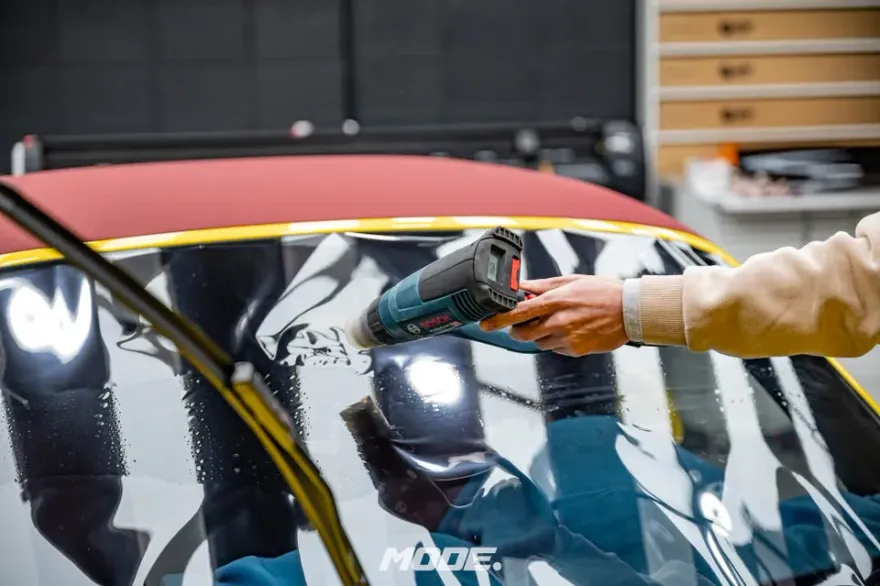 Porsche 718 Boxster GTS カーフィルム施工事例|費用目安・仕上がり 施工写真 3-1