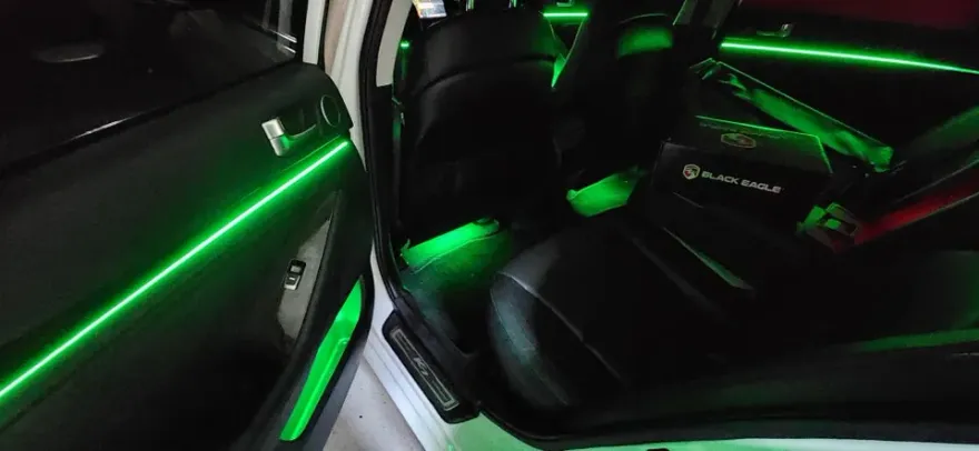 Kia K7 Ambient Lighting Review — Cost & Results photo 2
