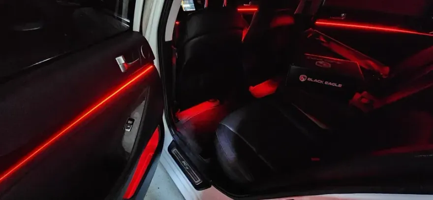 Kia K7 ambient lighting - Kia K7 Ambient Lighting Review — Cost & Results photo 3