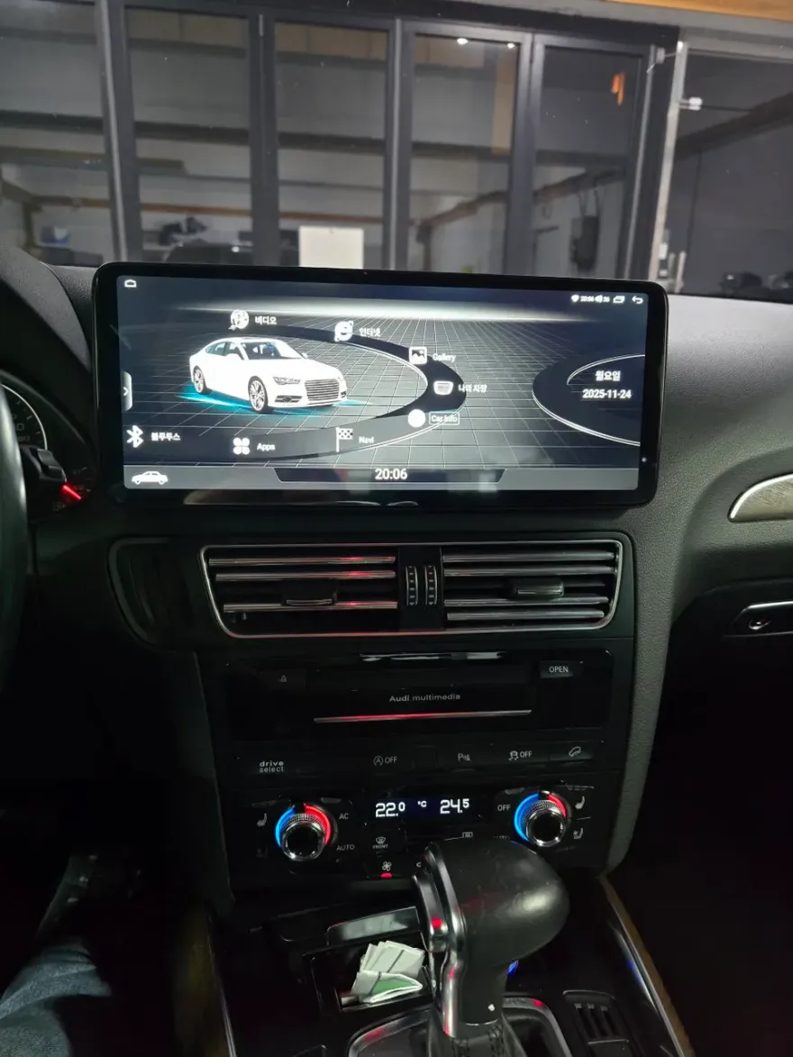 Audi Q5 android head unit installation result