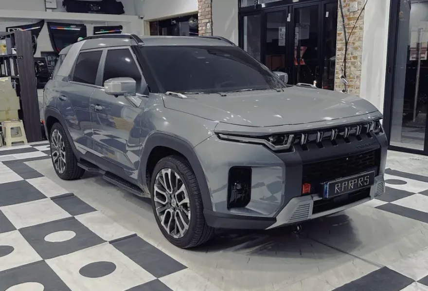 KG Mobility Torres surround view camera installation result