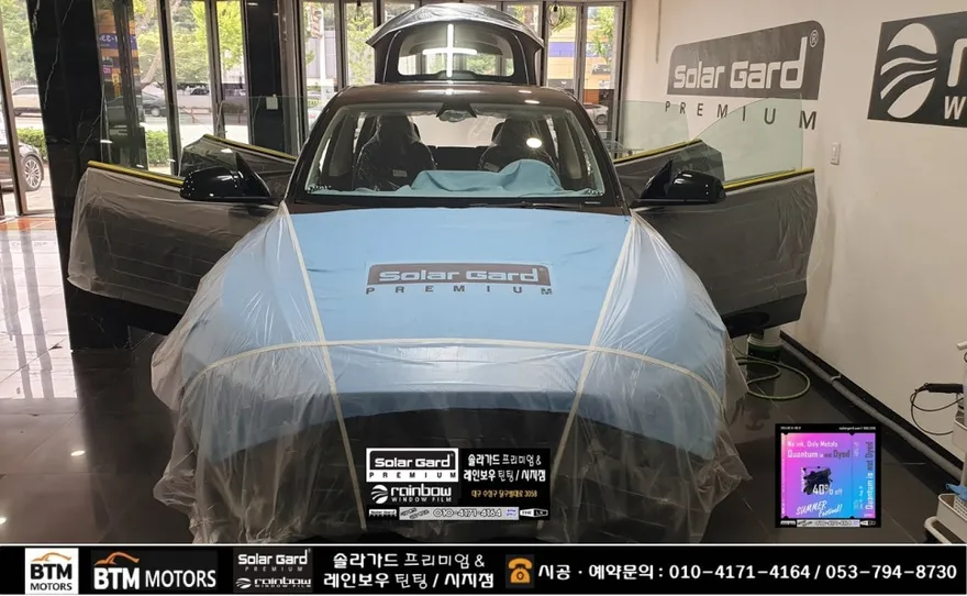 Tesla Model Yのカーフィルム施工事例|費用目安・仕上がり 施工写真 2-2