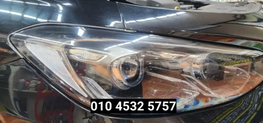 Hyundai Grandeur IG lighting upgrade installation result