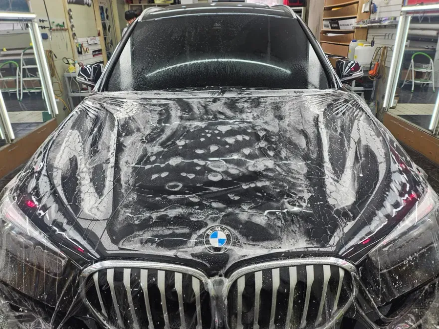 BMW X1 PPF施工事例|費用目安と仕上がり 施工写真 2-3