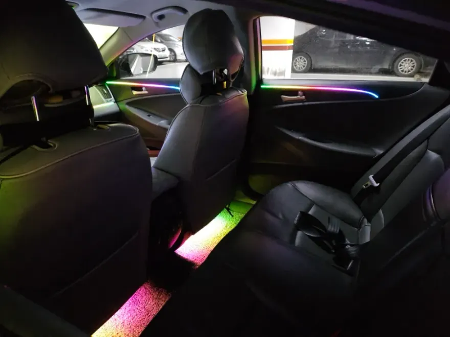 Hyundai Sonata ambient lighting - Hyundai Sonata Ambient Lighting Review - Cost & Results photo 3