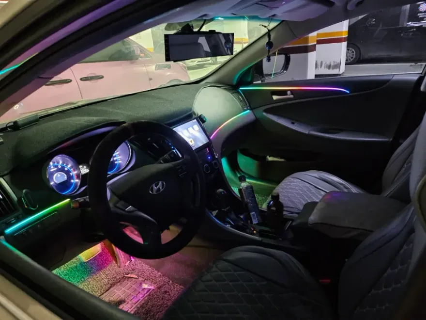 Hyundai Sonata ambient lighting - Hyundai Sonata Ambient Lighting Review - Cost & Results photo 4