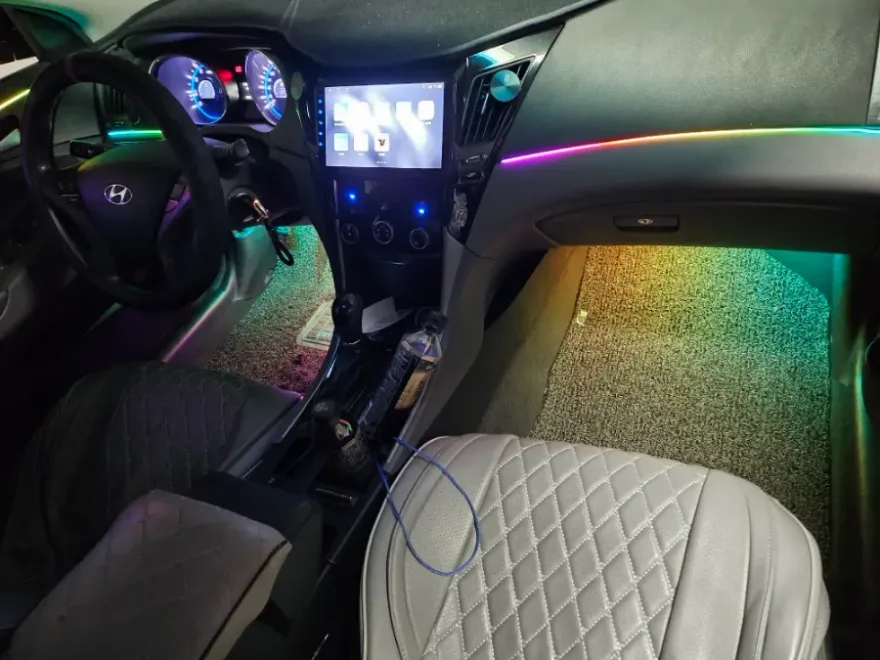 Hyundai Sonata ambient lighting - Hyundai Sonata Ambient Lighting Review - Cost & Results photo 6