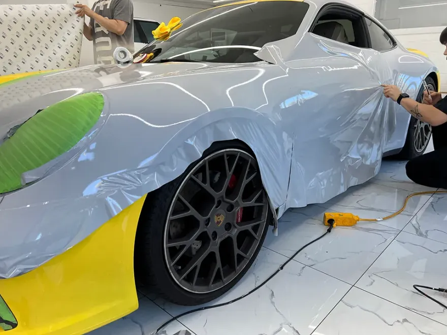 ポルシェ911 PPF施工事例|費用目安と仕上がり 施工写真 2-1