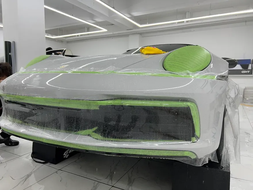 ポルシェ911 PPF施工事例|費用目安と仕上がり 施工写真 3-3