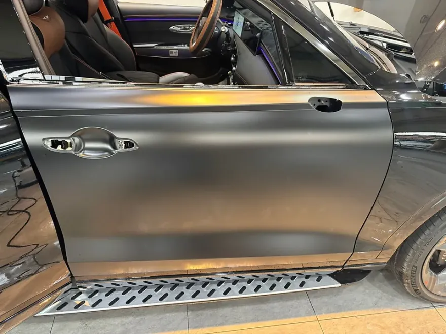 Genesis GV70のPPF施工事例 施工写真 1-3