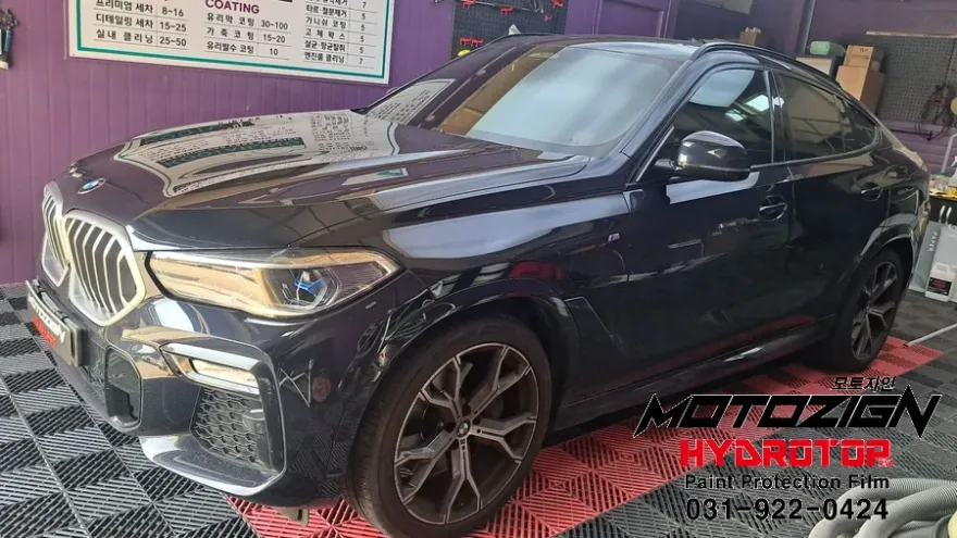 BMW X6のガラスコーティング事例｜費用目安・仕上がり 施工写真 3-1