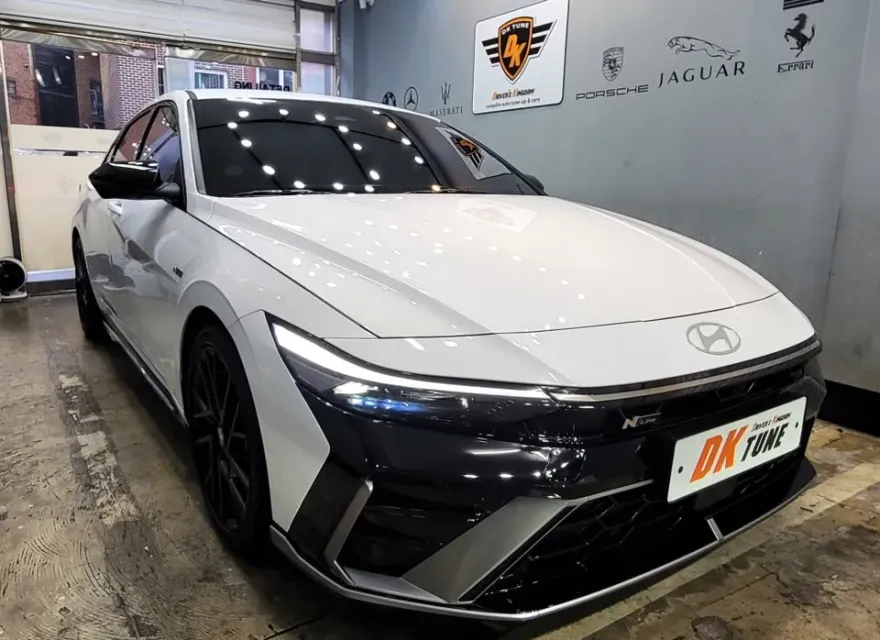 Hyundai Elantra CN7のガラスコーティング事例｜費用目安・仕上がり 施工写真 3-3