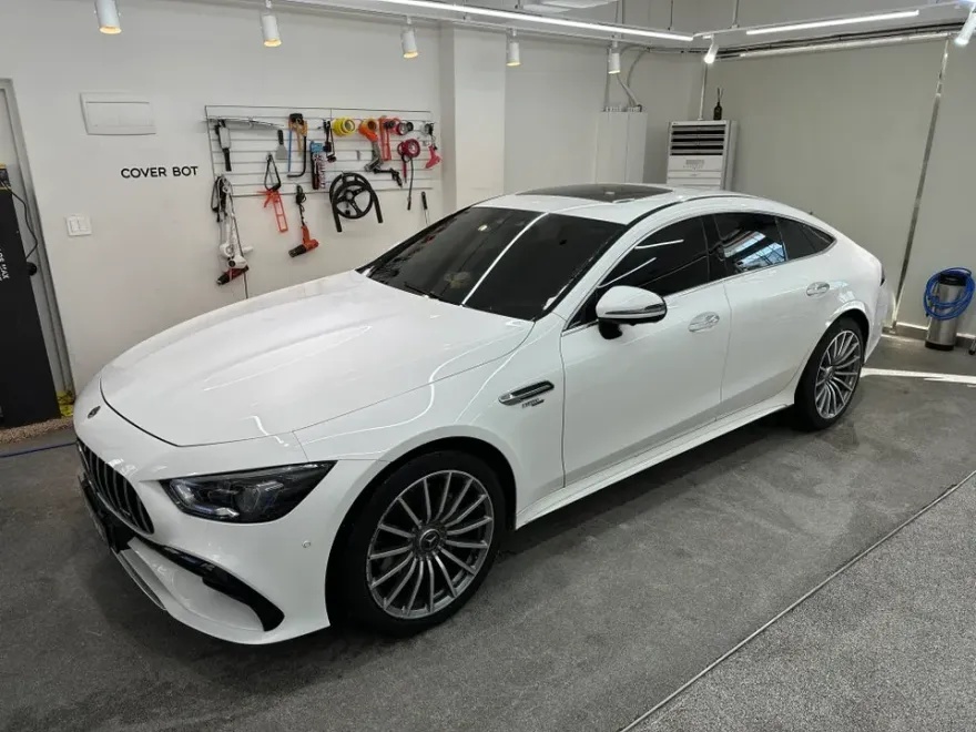 Mercedes-Benz AMG GT 43 PPF施工事例|費用目安・仕上がり 施工写真 2-1