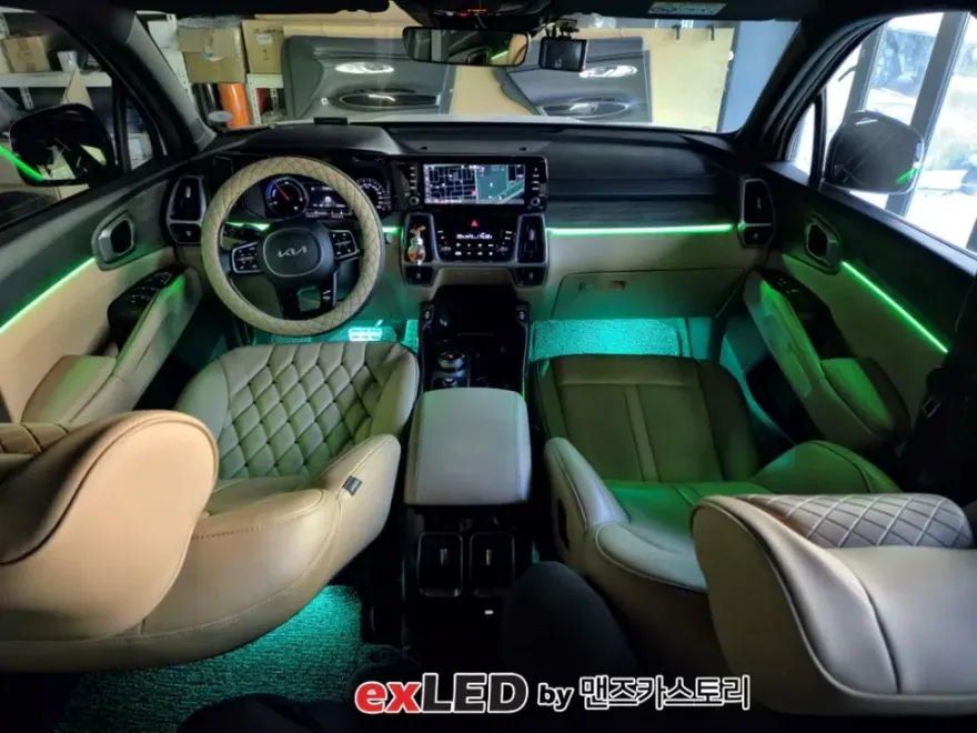Kia Sorento MQ4 Ambient Lighting Review — Cost & Results photo 2