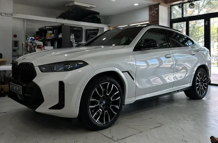 BMW X6 G06 steering wheel installation result
