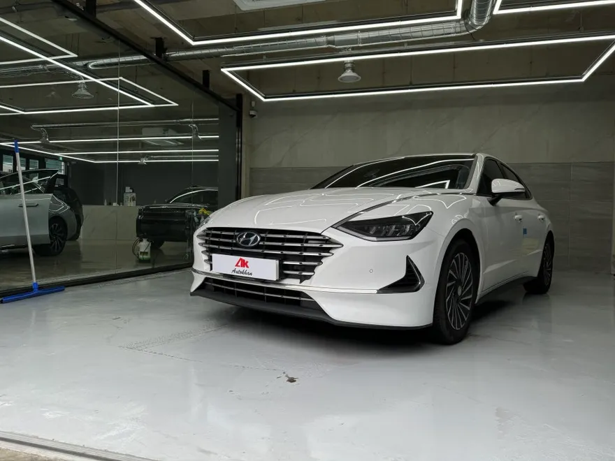 Hyundai Sonata DN8 PPF施工事例|費用目安と仕上がり 施工写真 2-1