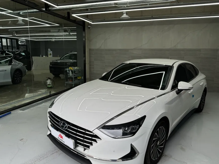 Hyundai Sonata DN8 PPF施工事例|費用目安と仕上がり 施工写真 3-1