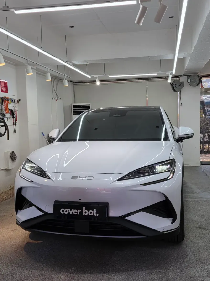 BYD Sealion 7 vinyl wrap installation result