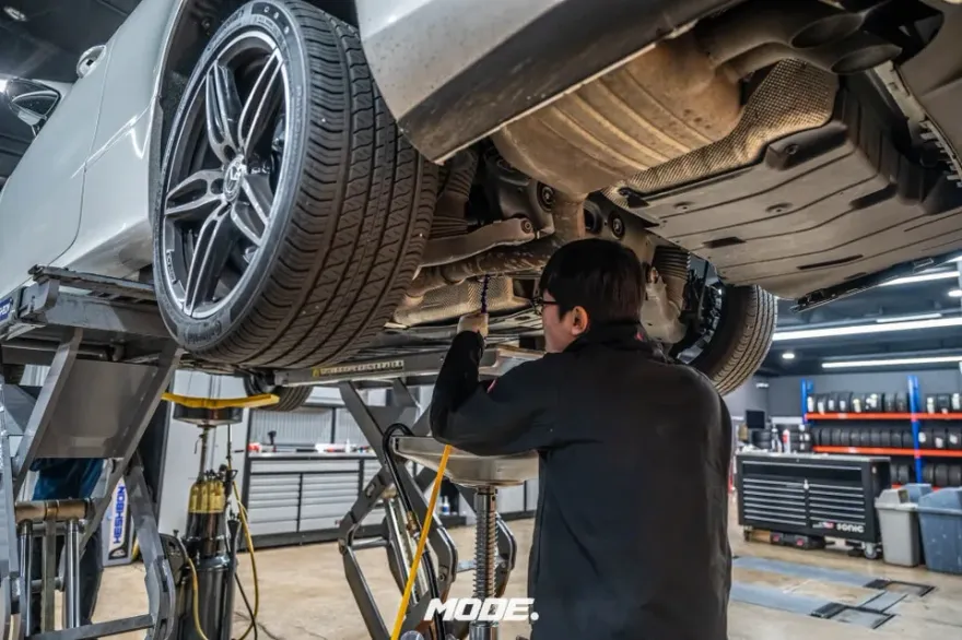 Mercedes-Benz Eクラス PPF施工事例｜費用目安と仕上がり 施工写真 3-3