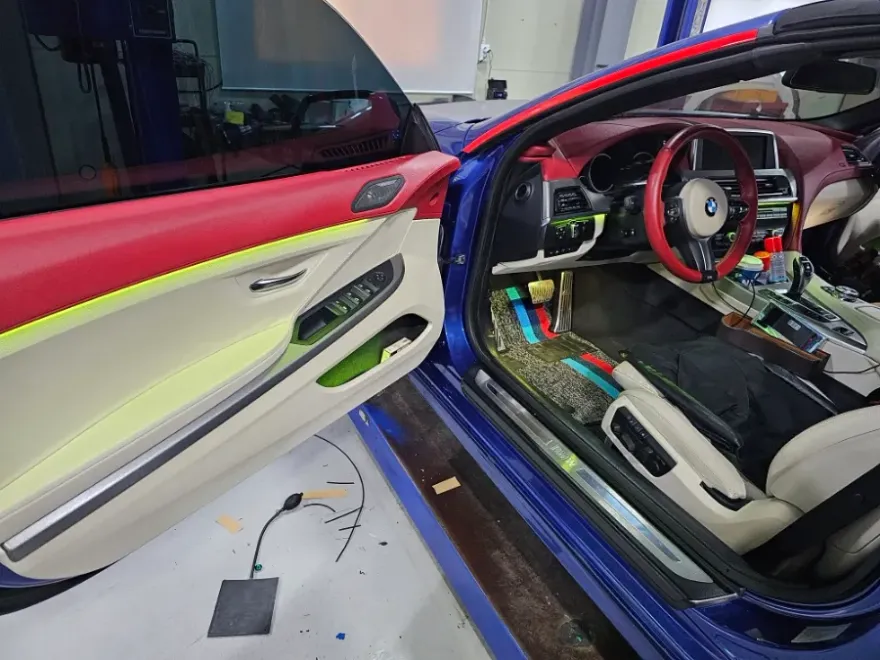 BMW 6 Series ambient lighting - BMW 6 Series Ambient Lighting Review: Cost & Results photo 3