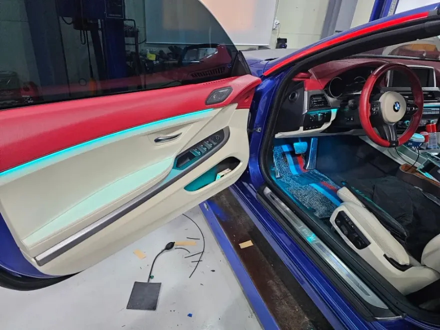 BMW 6 Series ambient lighting - BMW 6 Series Ambient Lighting Review: Cost & Results photo 4