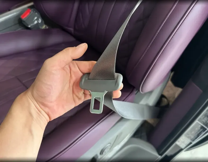 Hyundai Staria interior customization - Hyundai Staria Interior Customization Review: Color Seatbelts photo 3