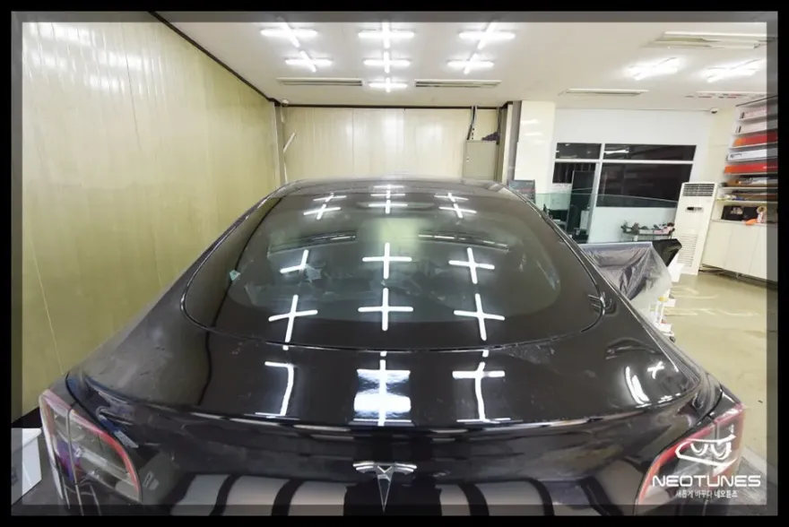 Tesla Model Yのカーフィルム施工事例｜費用目安・仕上がり 施工写真 3-1