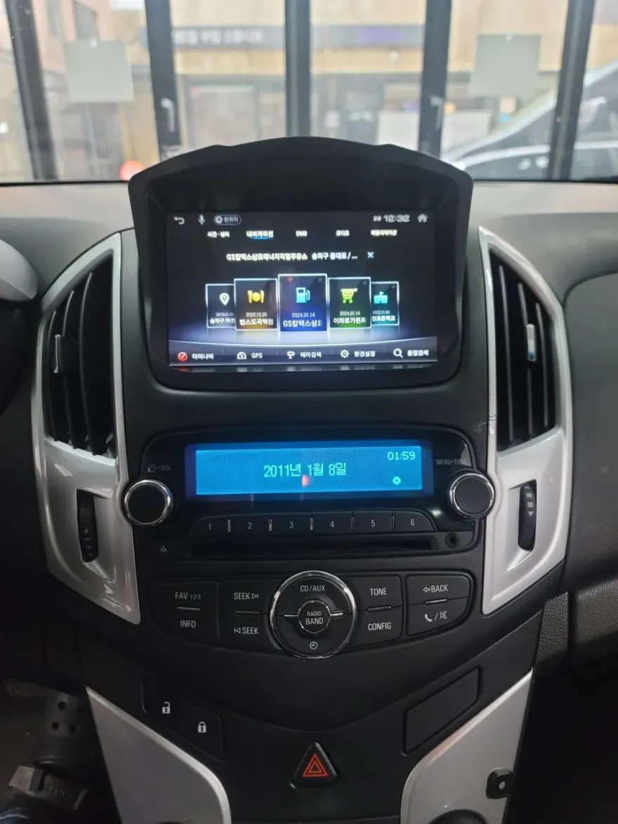 Chevrolet Cruze android head unit installation result