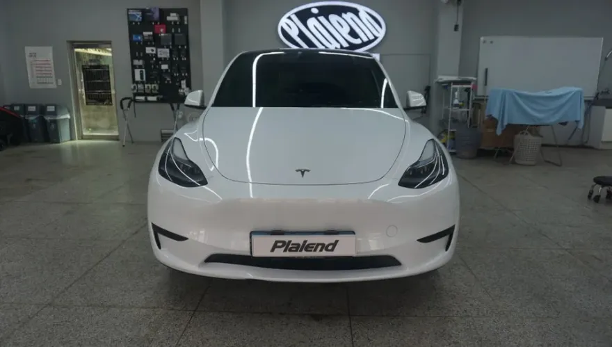 Tesla Model Y ghost door installation result