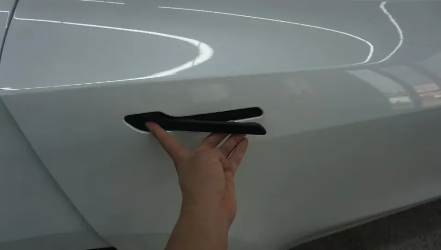 Tesla Model Y ghost door - Tesla Model Y Ghost Door Review — Automatic Soft Close photo 4