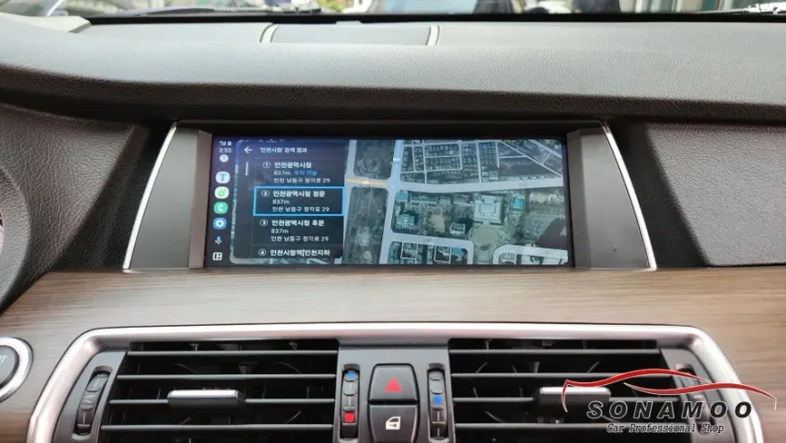 BMW 5 Series GT F07のカーオーディオ施工事例 施工写真 2-2