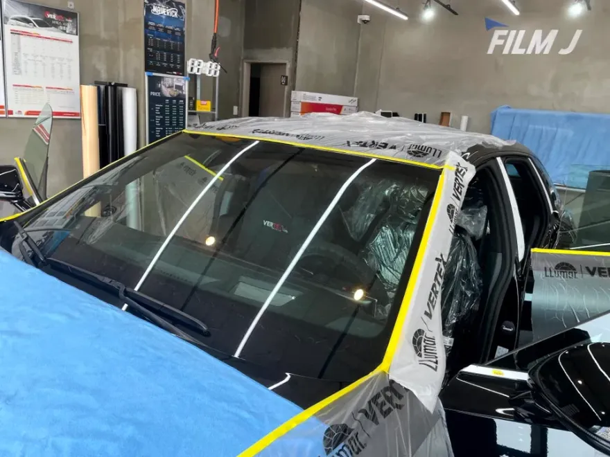 Hyundai Grandeur GN7のカーフィルム施工事例|費用目安・仕上がり 施工写真 3-2