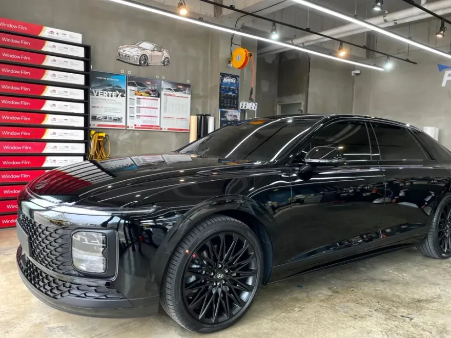 Hyundai Grandeur GN7のカーフィルム施工事例|費用目安・仕上がり 施工写真 3-3