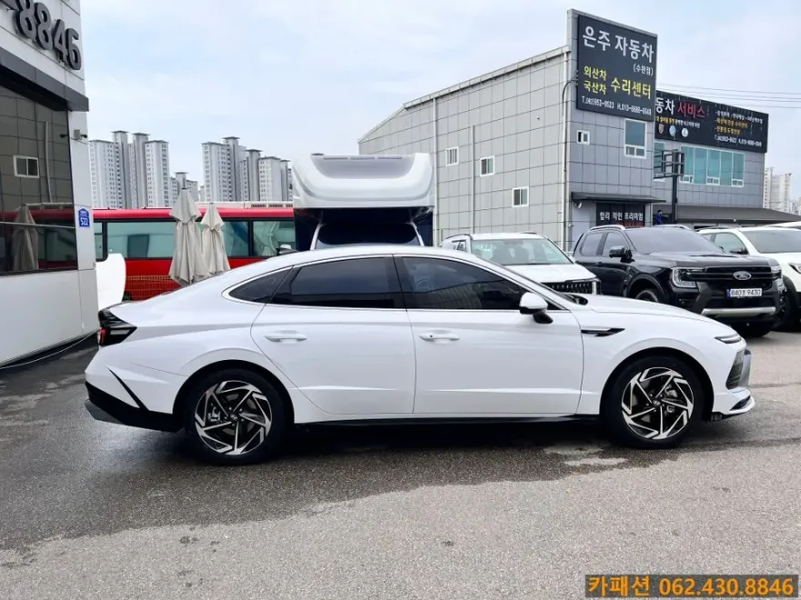 Hyundai Sonata DN8のカーフィルム施工事例|費用目安・仕上がり 施工写真 2-3