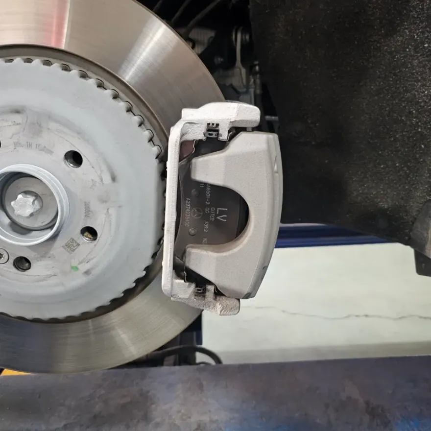 Mercedes-Benz EQS wheel repair - Mercedes-Benz EQS Wheel Repair & Painting Review photo 3