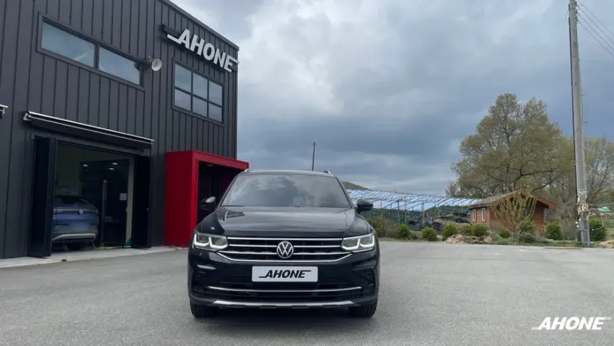 Volkswagen Tiguan body repair installation result