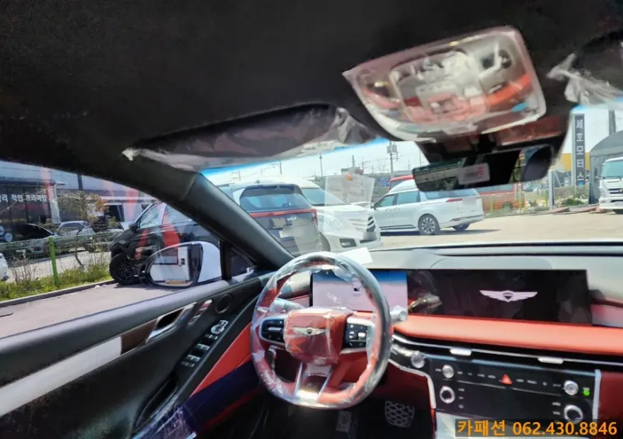Genesis G80のカーフィルム施工事例：費用目安と仕上がり 施工写真 3-2