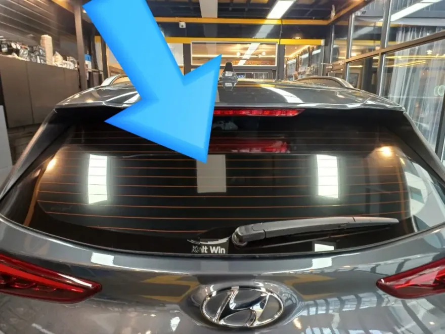 Hyundai Konaのカーフィルム施工事例|費用目安・仕上がり 施工写真 3-1