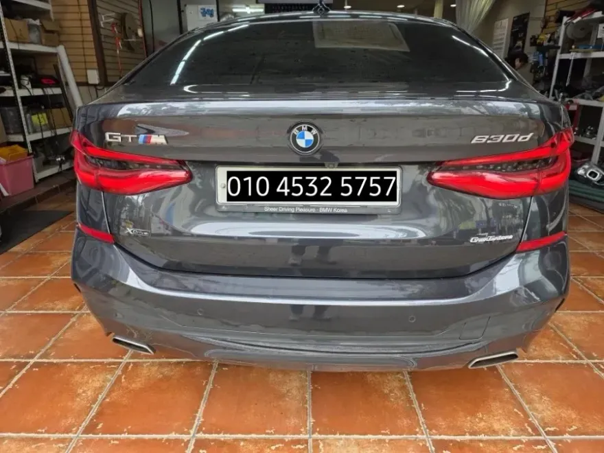 BMW 6 Series GT lighting upgrade installation result