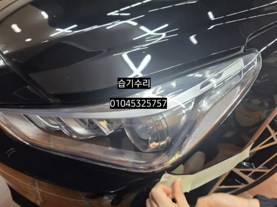 Genesis EQ900 body repair installation result