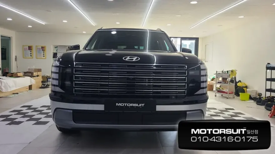 Hyundai Palisade LX3 surround view camera installation result