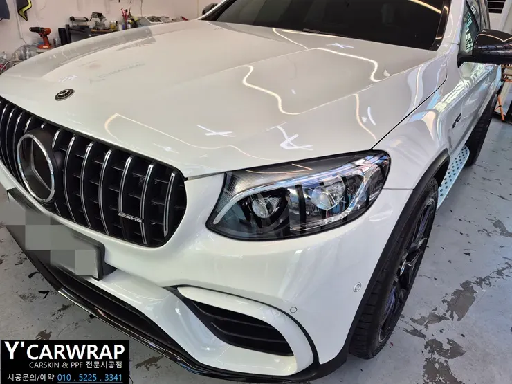 Mercedes-Benz GLCのカーラッピング事例|費用目安・仕上がり 施工写真 1-2